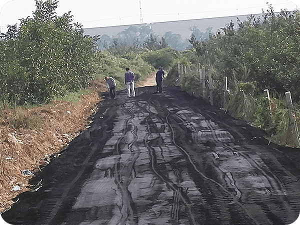 13、2016年，公司参与精准扶贫，平整硬化沙顶村道路